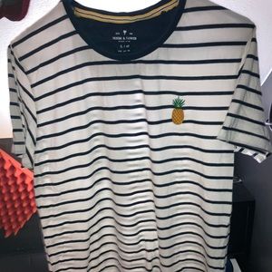 Striped Pineapple T-Shirt 🍍